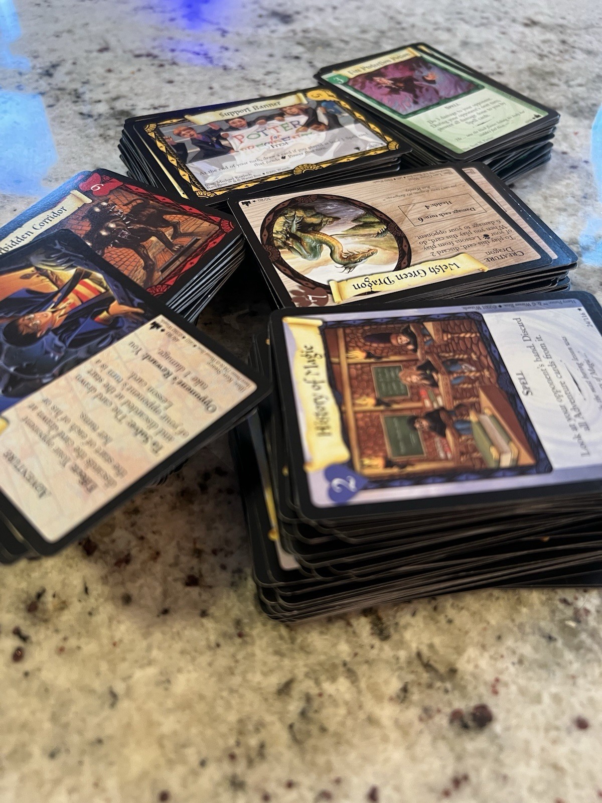 Vintage 2001 Harry Potter TRADING CARD GAME LOT