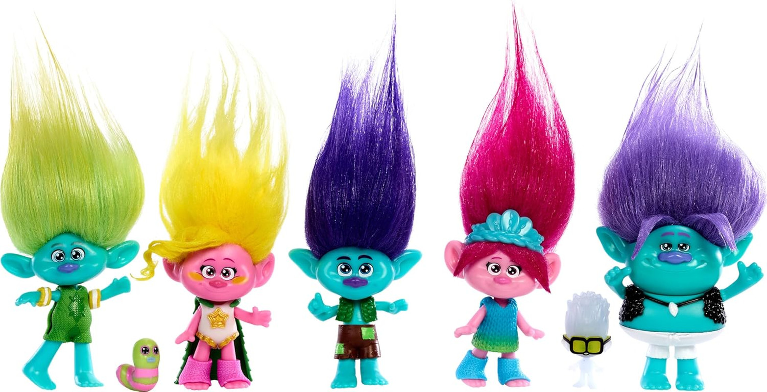 Dreamworks Trolls Band Together Toys, Best of Friends Pack with 5 Small Dolls... Dreamworks Trolls Band Together Toys, Best of Friends Pack with 5 Small Dolls...