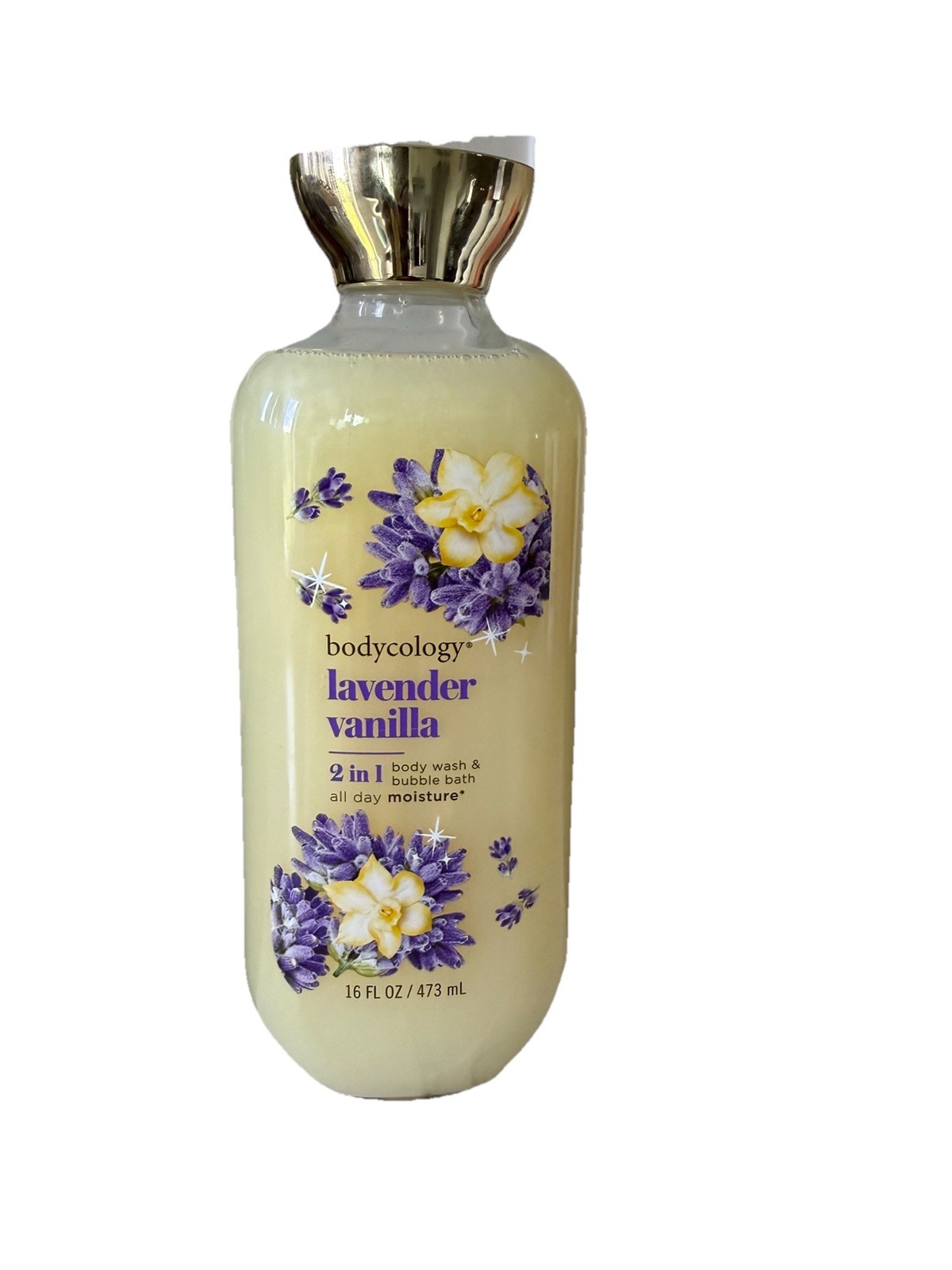 Bodycology Lavender Vanilla 2-in-1 Body Wash & Bubble Bath 16oz