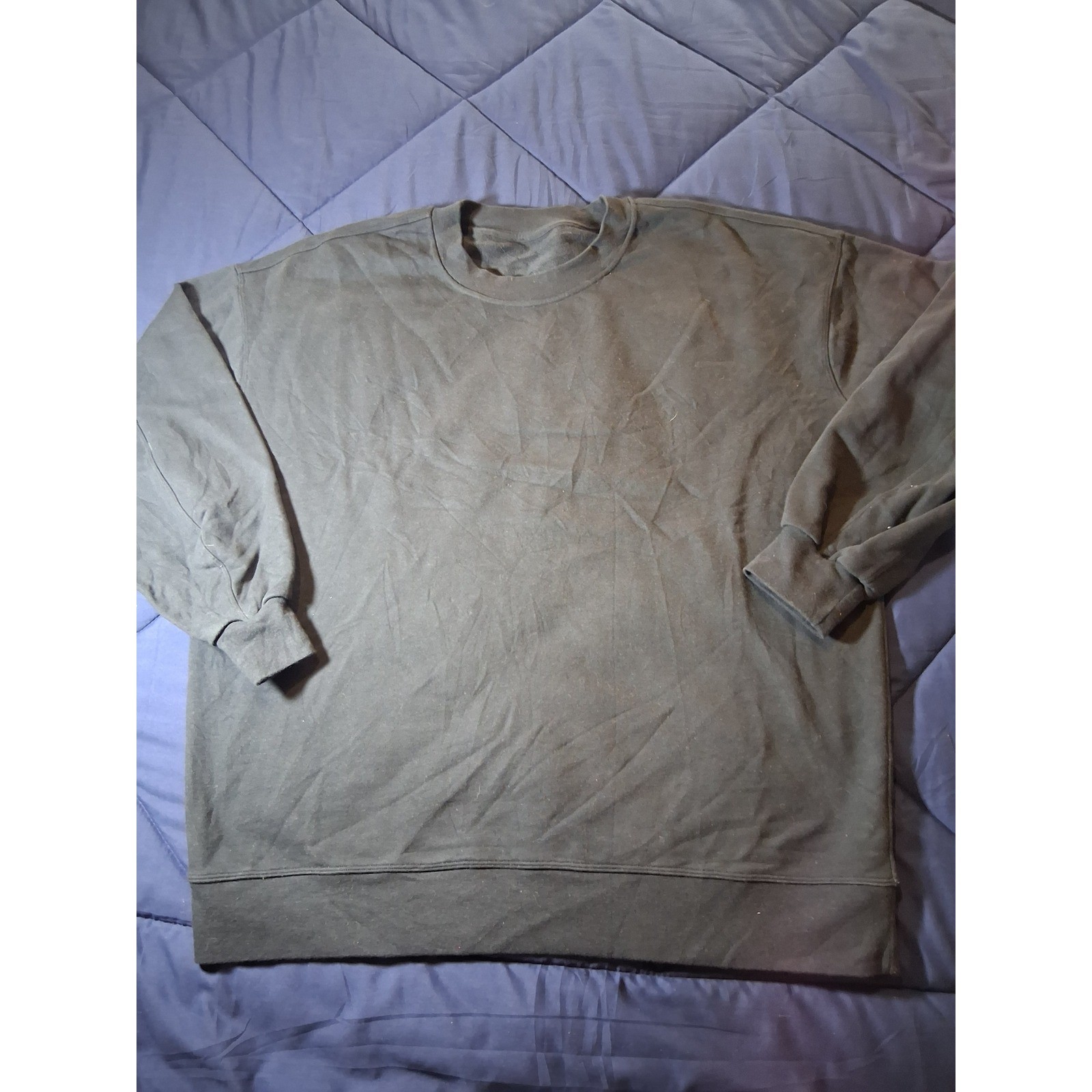 Lululemon Mens Oversized Crewneck Sweatshirt Black Pullover Logo 5475 Lululemon Mens Oversized Crewneck Sweatshirt Black Pullover Logo 5475