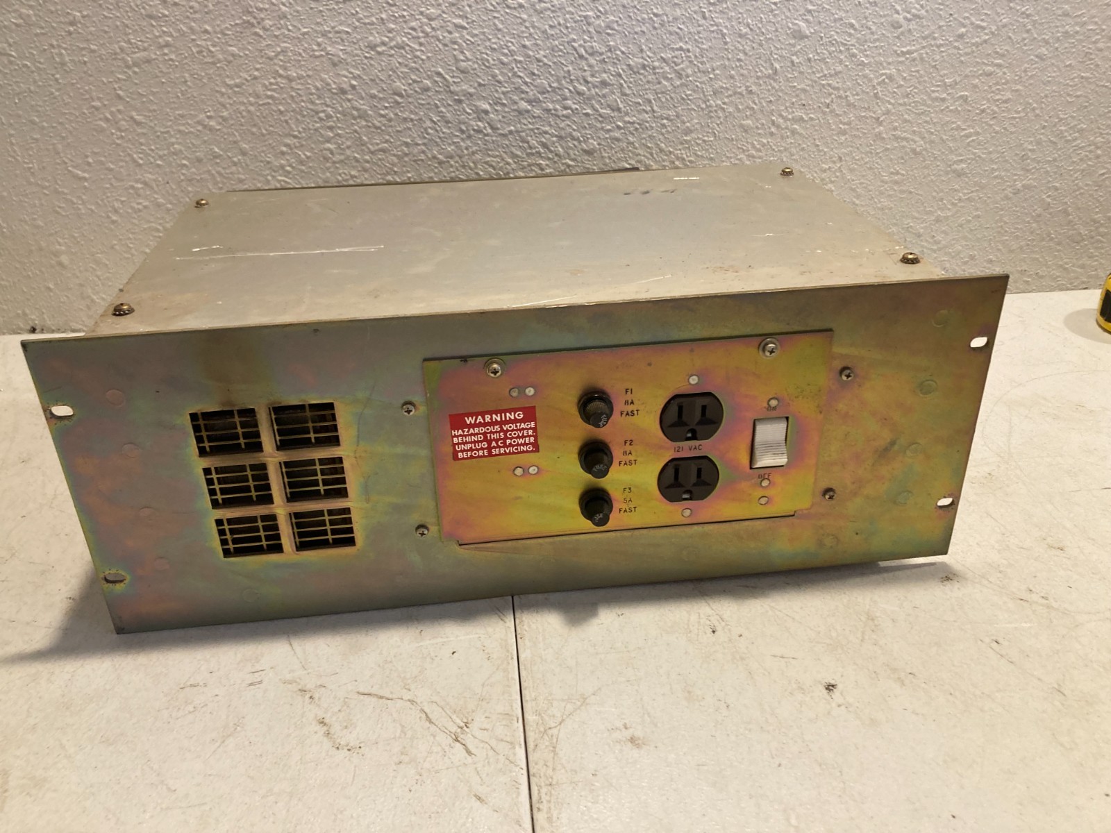 Vintage General Electric MASTR II Radio Base Station Power Supply GE