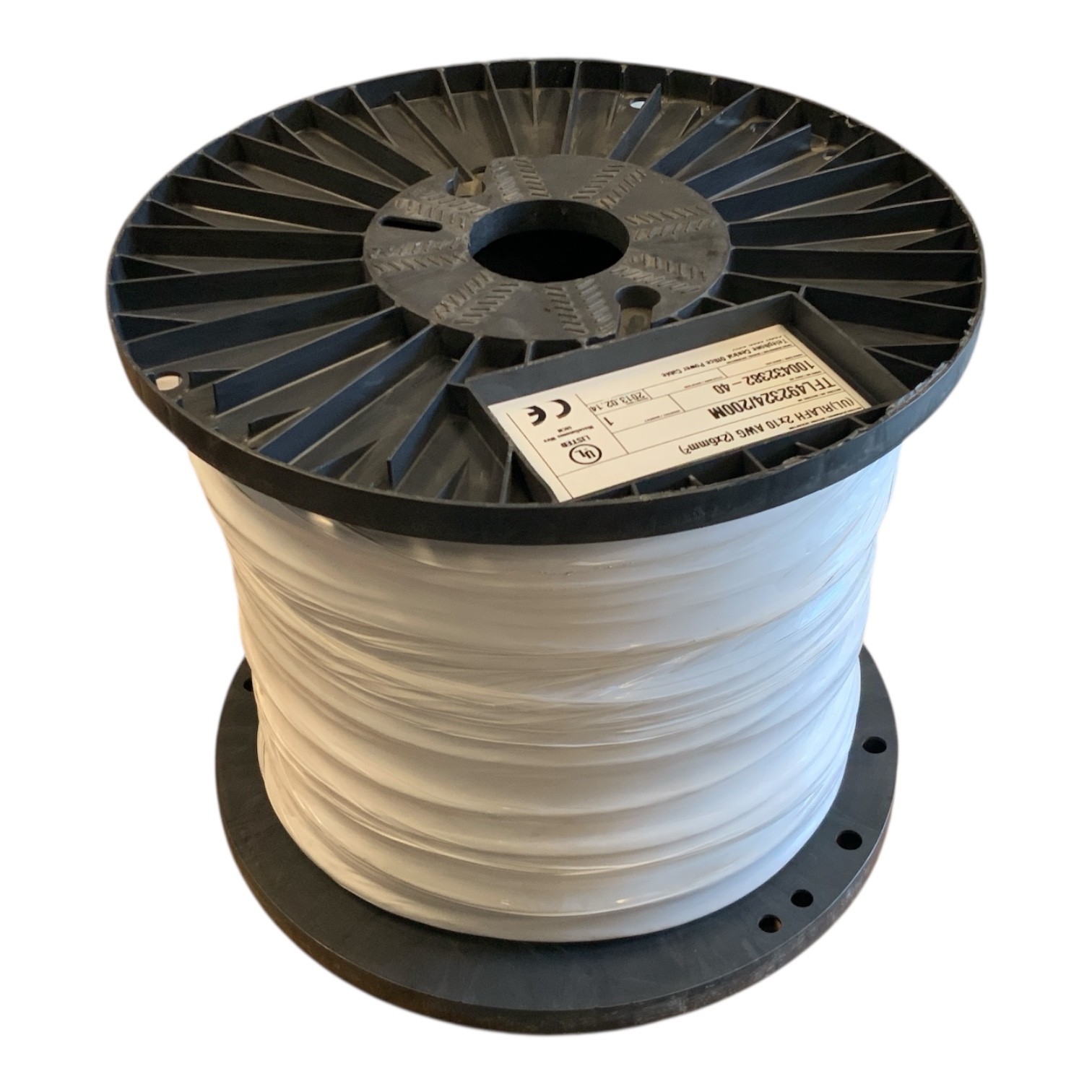 Ericsson TFL492324 200M 2x10 AWG 2x6mm² DC Power Cable UL Telecom Central Office