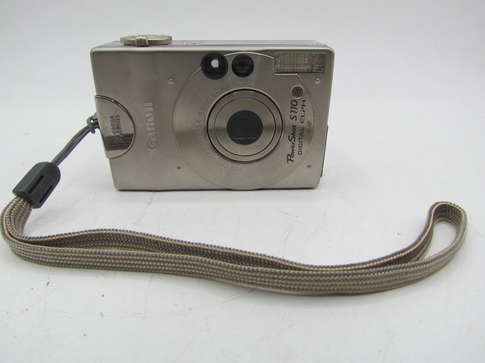 Canon PowerShot Digital ELPH S110 Digital Camera Silver No charger & No Battery