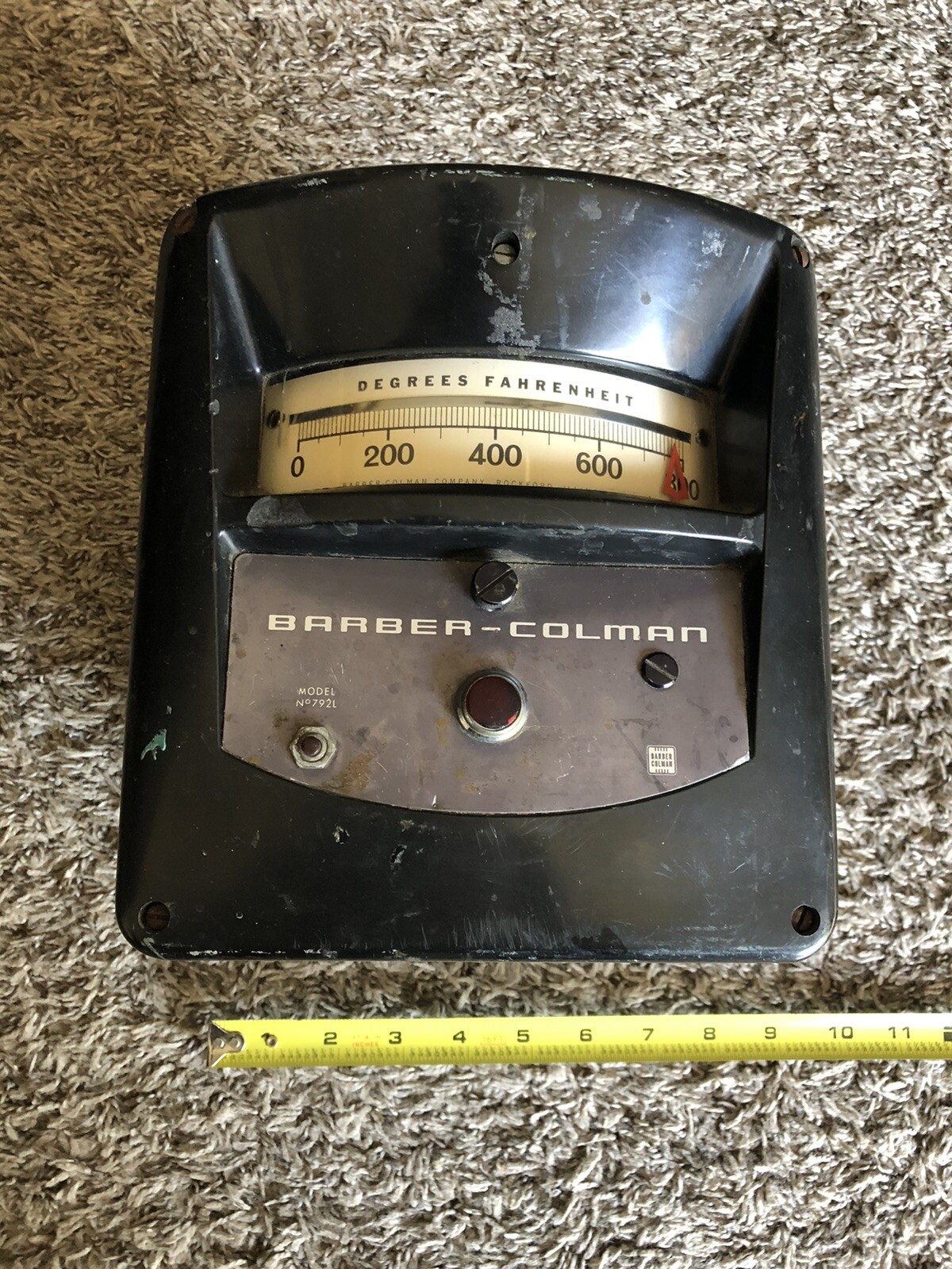 Barber Colman B/C 297c Temperature Control Untested  792L