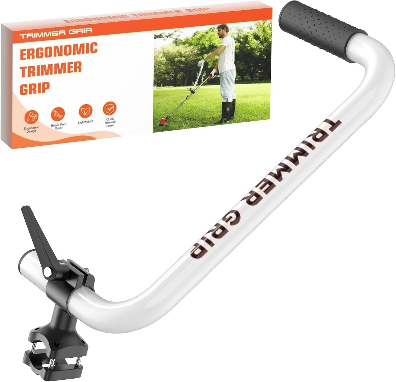 The Darwin’s Grip Weed Eater Extension Handle Monkey Grip for String Trimmer