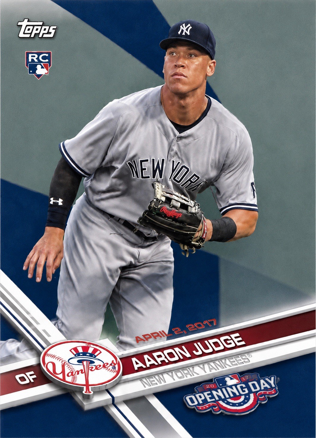 Topps 2017 Aaron Judge RC Rookie #147 *read description*