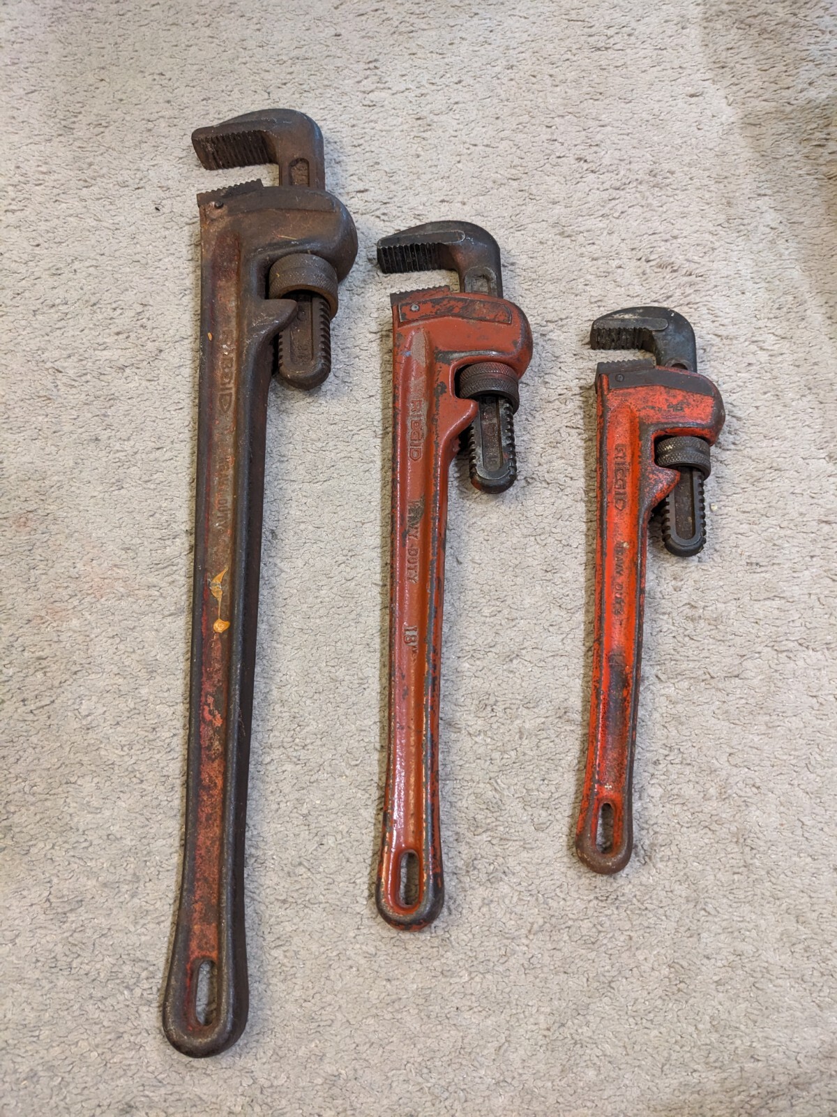 Lot of 3 VTG Rigid 24\