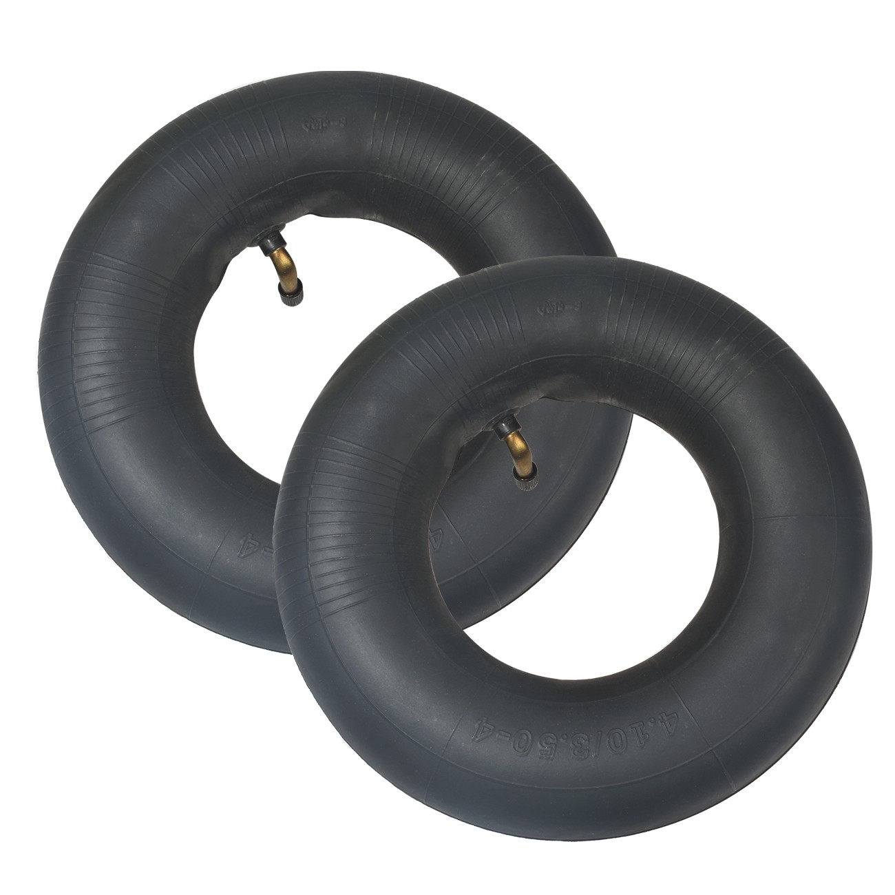 2x Heavy Duty 4.10 / 3.50-4 Inner Tube TR87 Valve 4.10-4 11X4.00-4 3.50-4 Tires