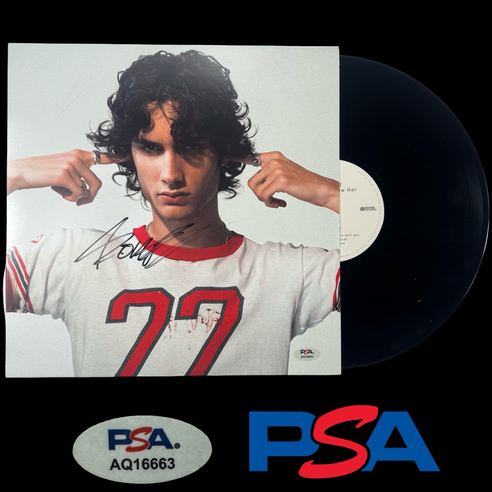 Sombr Signed Autographed Vinyl LP \ Sombr Signed Autographed Vinyl LP \