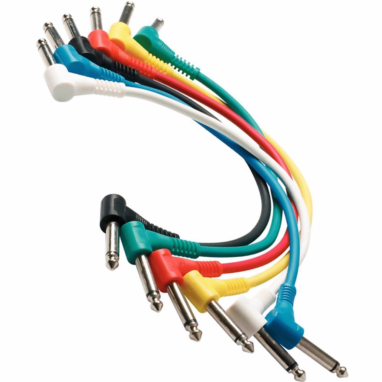 ZoZo Multi-Color 12-inch Right-Angle 1/4\