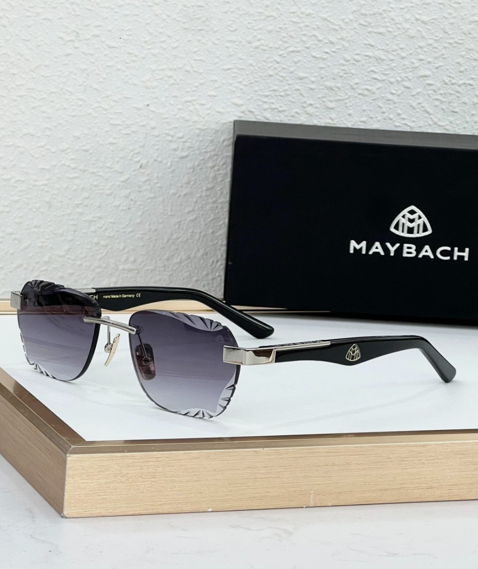 MAYBACH THE ARTIST III Black Silver / Grey Gradient Sunglasses 56□18-145