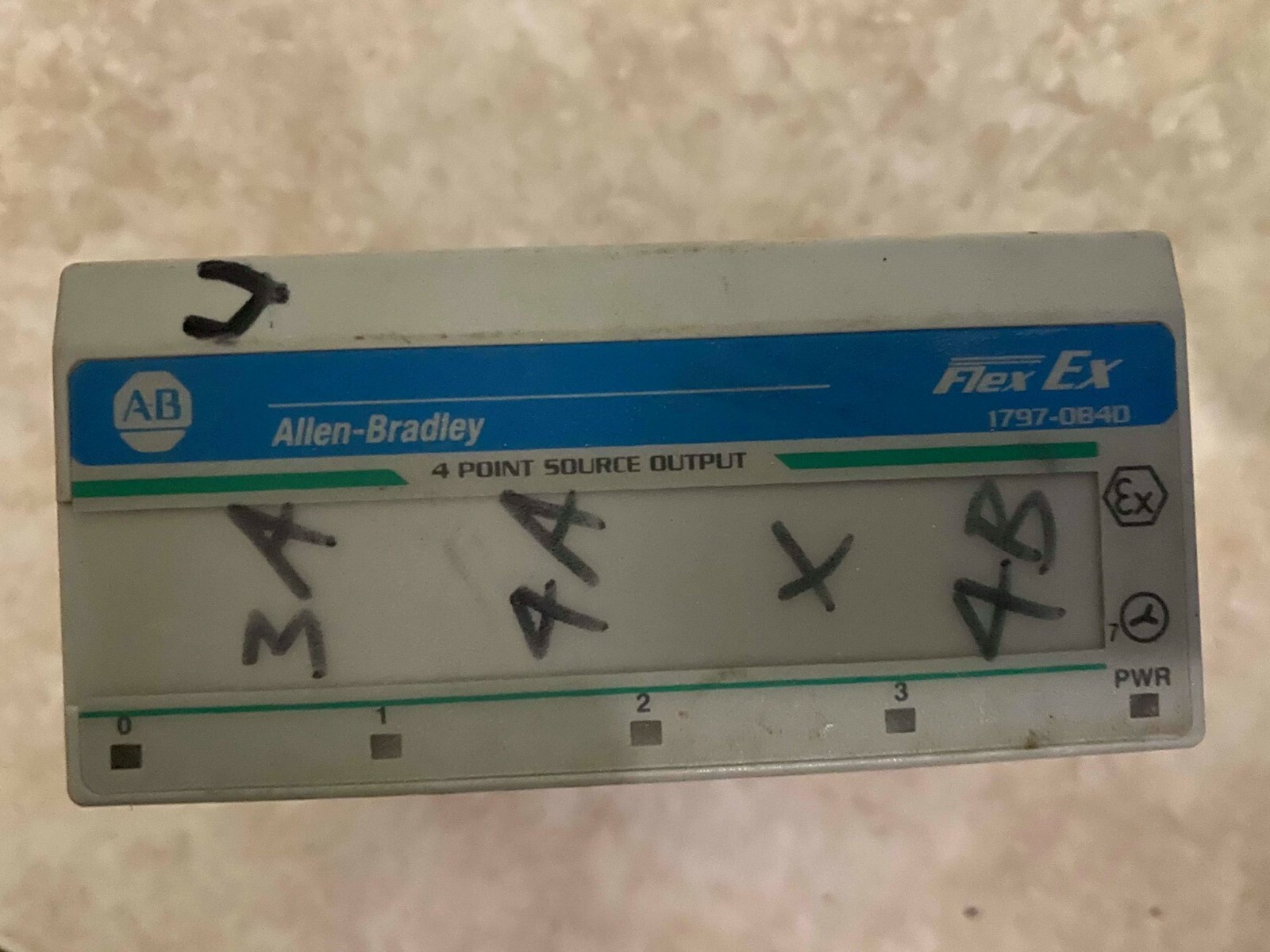 Allen Bradley 1797-OB4D 1797-0B4D Ser A Flex EX I/O 17970B4D REV B01 Allen Bradley 1797-OB4D 1797-0B4D Ser A Flex EX I/O 17970B4D REV B01