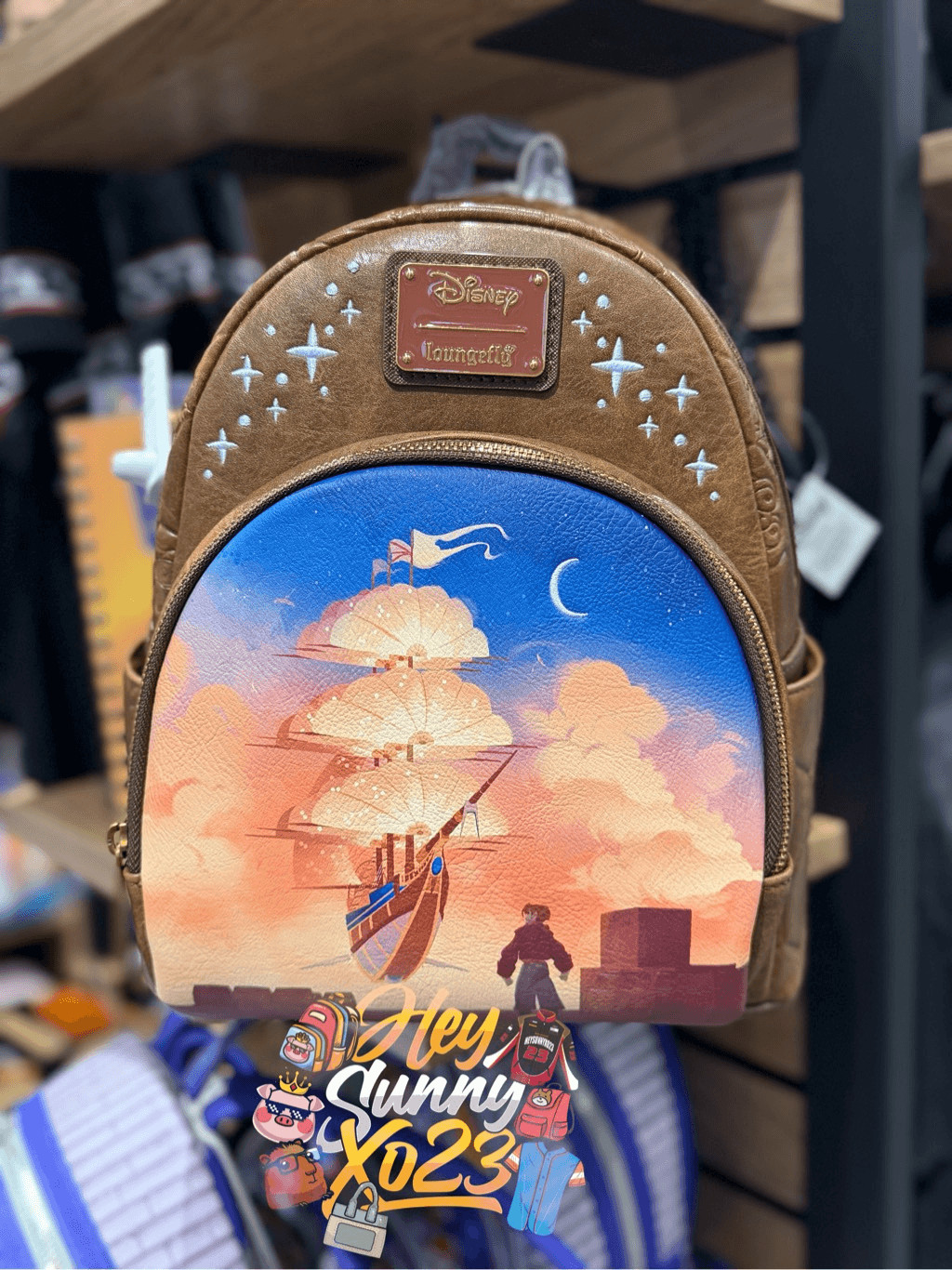 Loungefly Disney Treasure Planet Scenic Mini Backpack