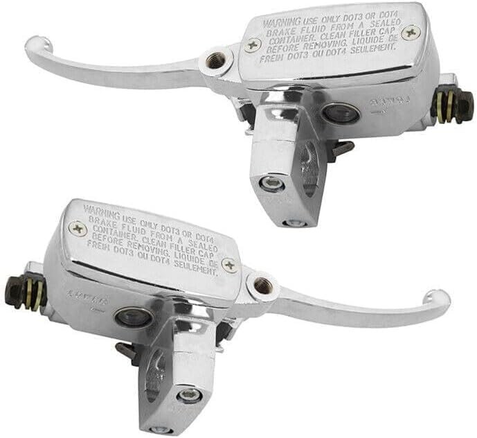 US Chrome Brake Master Cylinder Clutch Levers for Suzuki Intruder 800 1400 1500