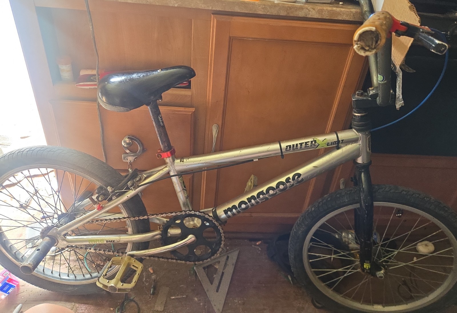 Vintage 1990s Mongoose Outer Limit BMX–Dyno Fork/Bars +Haro Parts–Old School BMX Vintage 1990s Mongoose Outer Limit BMX–Dyno Fork/Bars +Haro Parts–Old School BMX