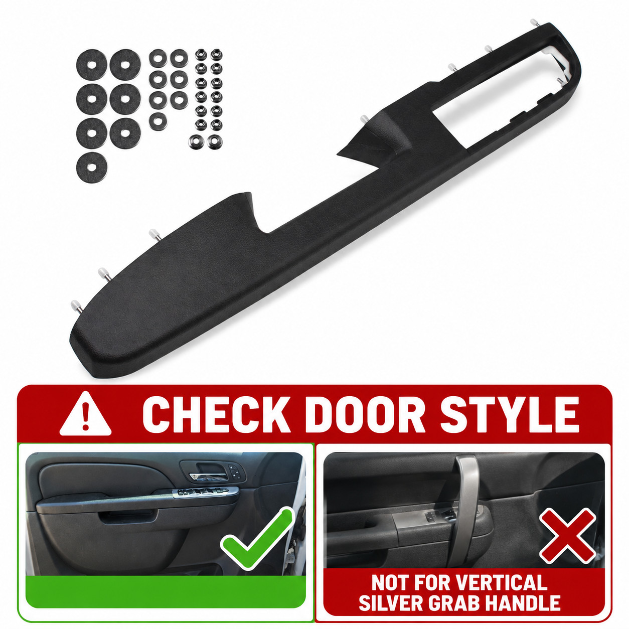 Driver Side Door Armrest Repair 10-14 Tahoe Yukon 10-13 Silverado Sierra 1500