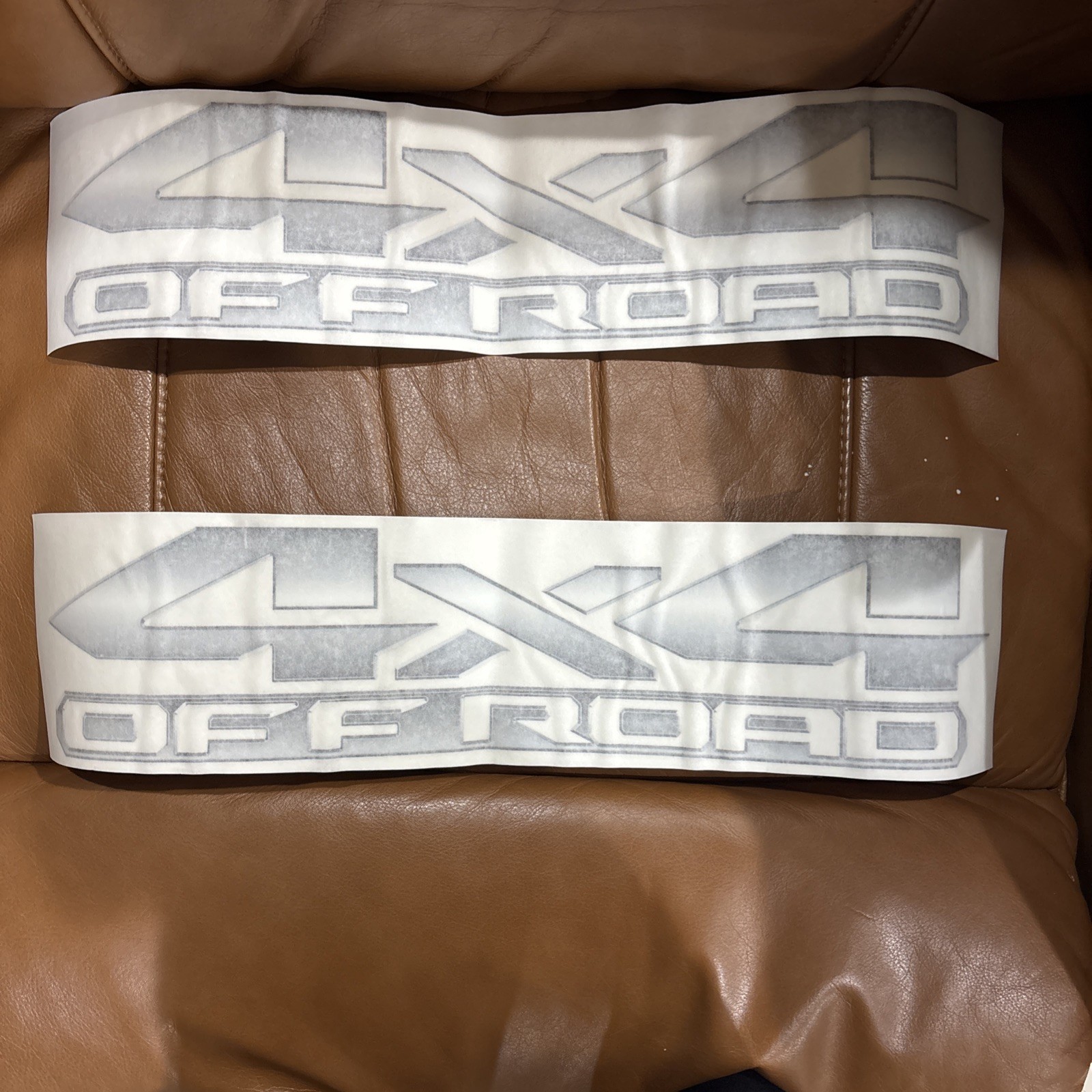 2 x Chrome 4x4 Off Road 3D Metal Bedside Vinyl Decals Fits New Dodge Ram 1500... 2 x Chrome 4x4 Off Road 3D Metal Bedside Vinyl Decals Fits New Dodge Ram 1500...