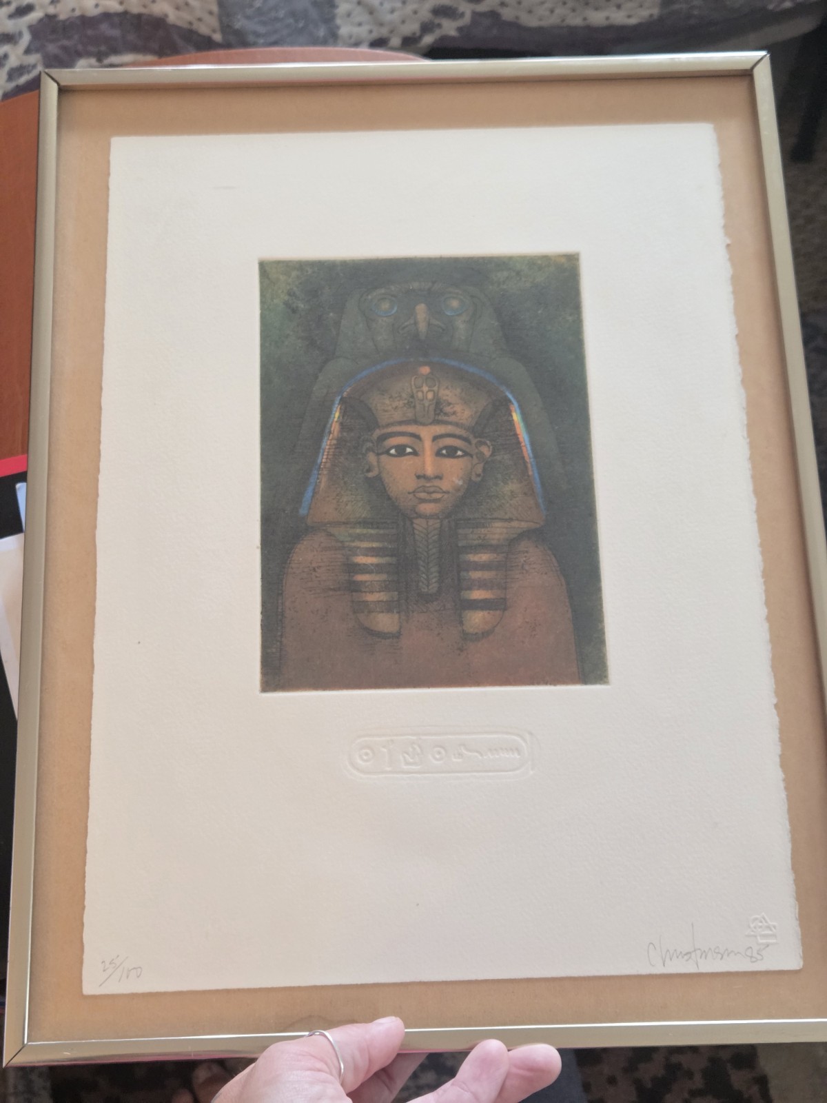 James C. Christensen Signed 1985 \