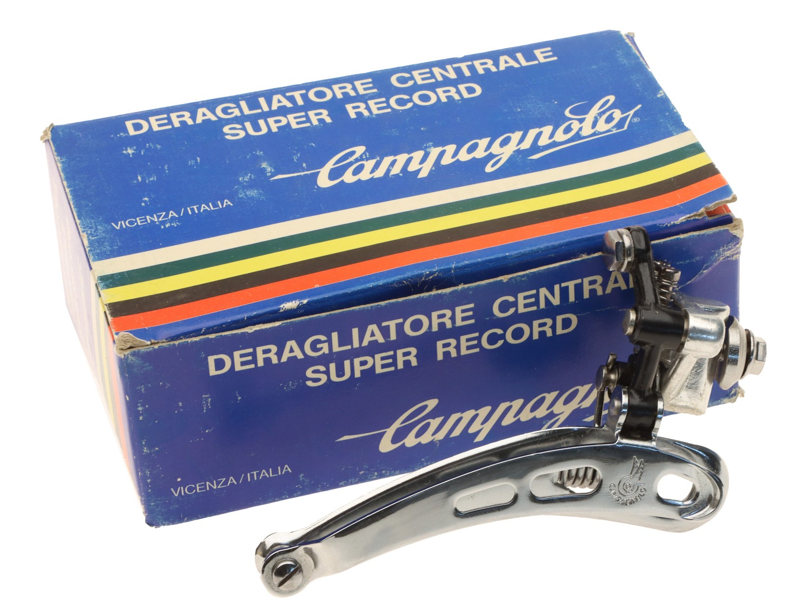 Campagnolo Super Record 1052/SR Front Derailleur Braze-On Vintage NEW NOS Campagnolo Super Record 1052/SR Front Derailleur Braze-On Vintage NEW NOS