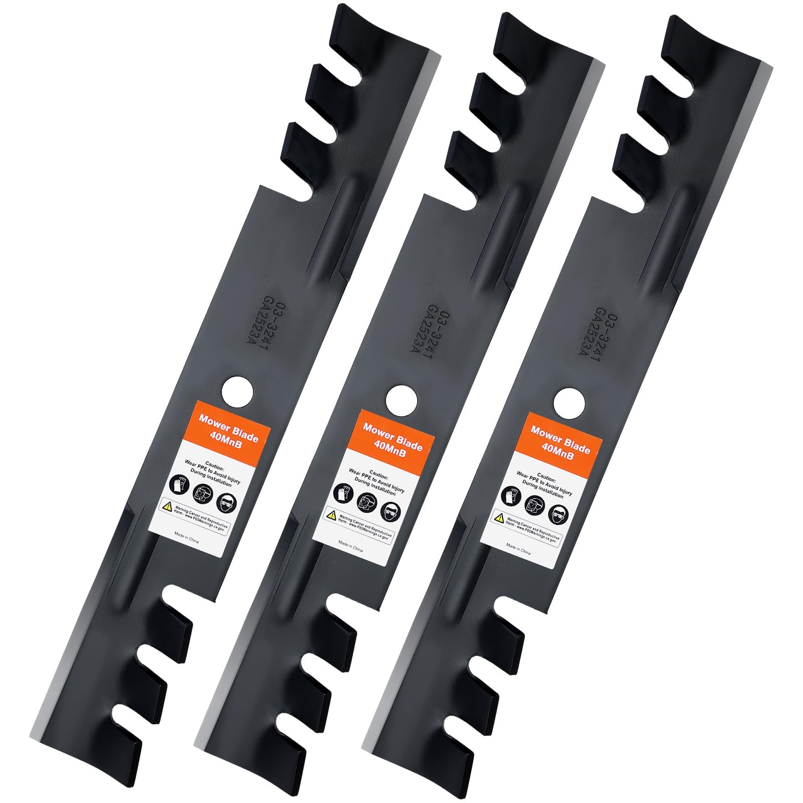 482877 48 inch Deck Hustler Raptor SD Mower Mulching Blades