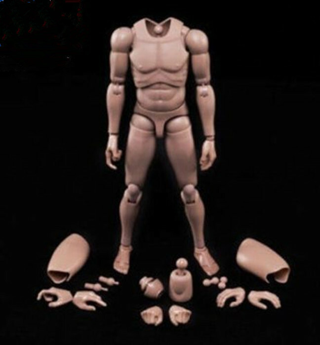 US 1:6 MX02-A 12inch Europe Skin Male Action Figure Body Flexible Soldier Toys