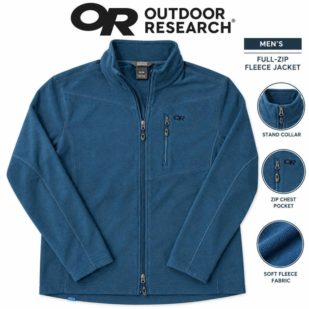 Outdoor Research Men\'s Full-Zip Soleil Jacket Outdoor Research Men\'s Full-Zip Soleil Jacket