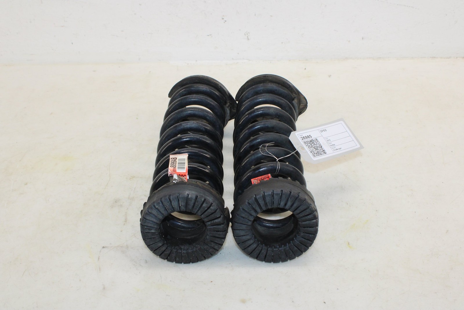2014-2016 Dodge Challenger Rear Coil Spring Set OEM SP66