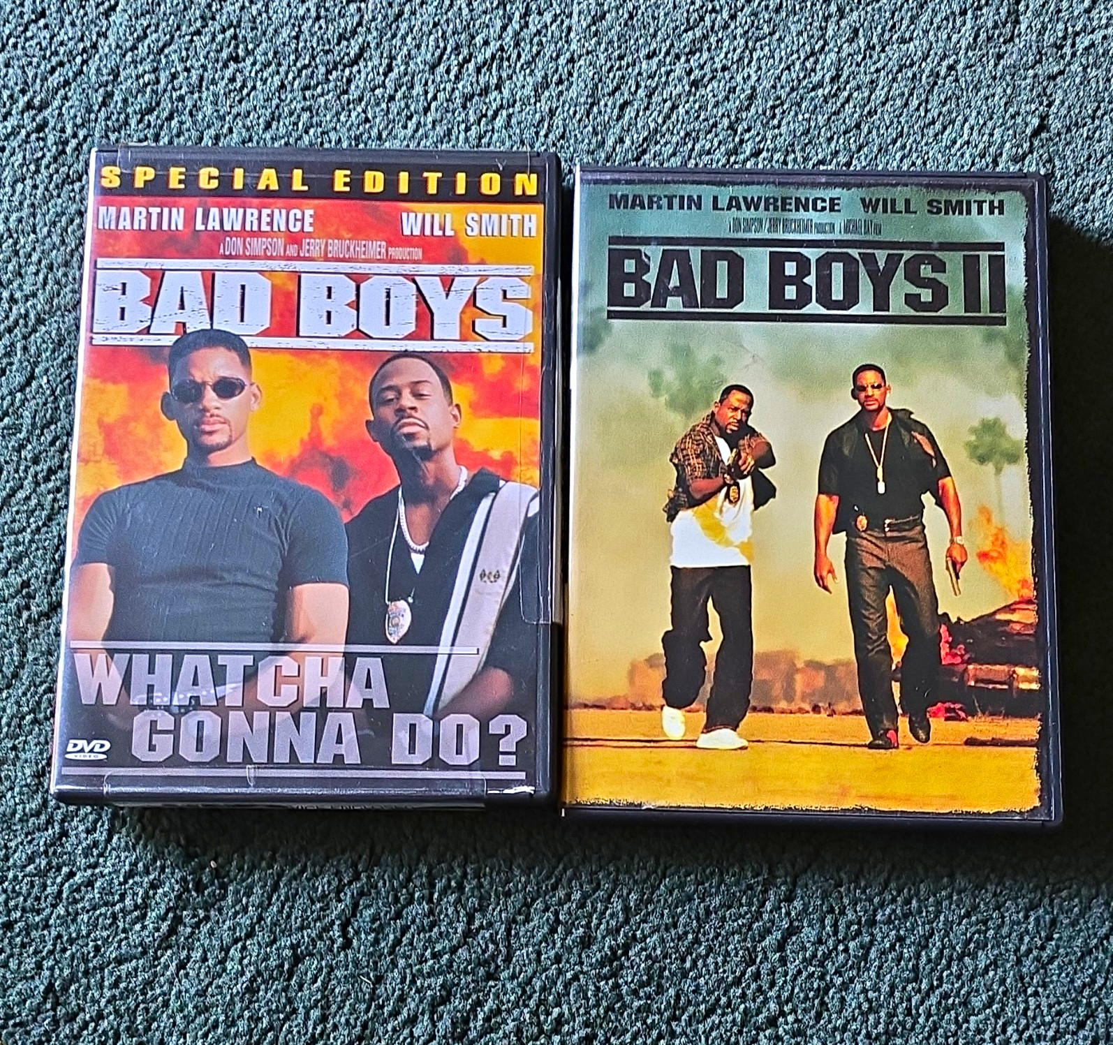 Columbia Pictures Bad Boys & Bad Boys II Special Edition DVD Set R Bay English