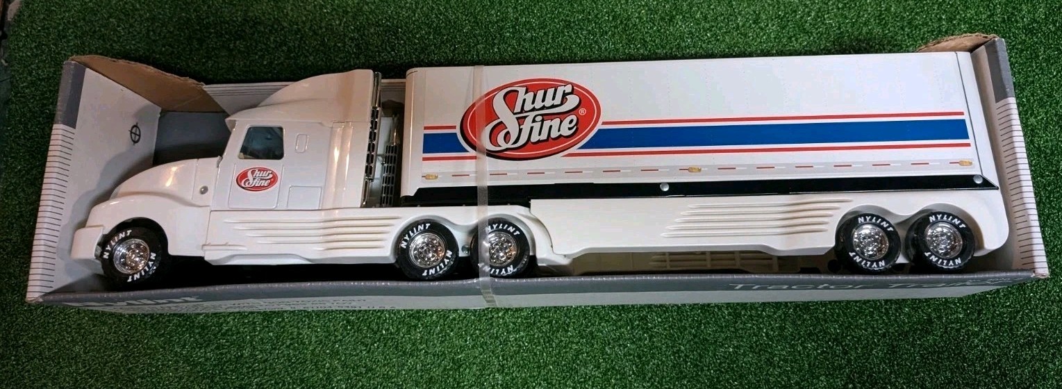 Nylint Sunshine Tractor Trailer New Old Stock Rare Steel Tough