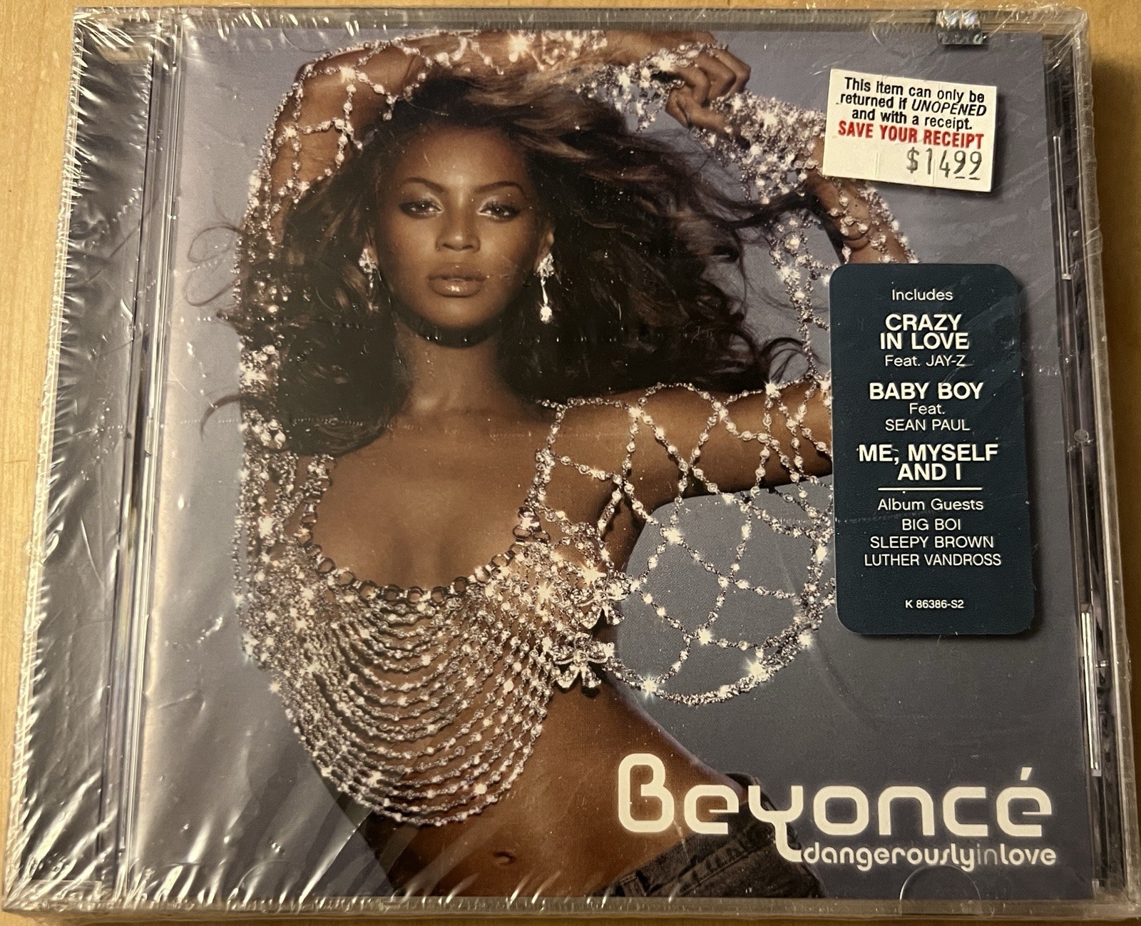 *Sealed* Crazy In Live By Beyonce (CD, Album, 2003, Columbia)