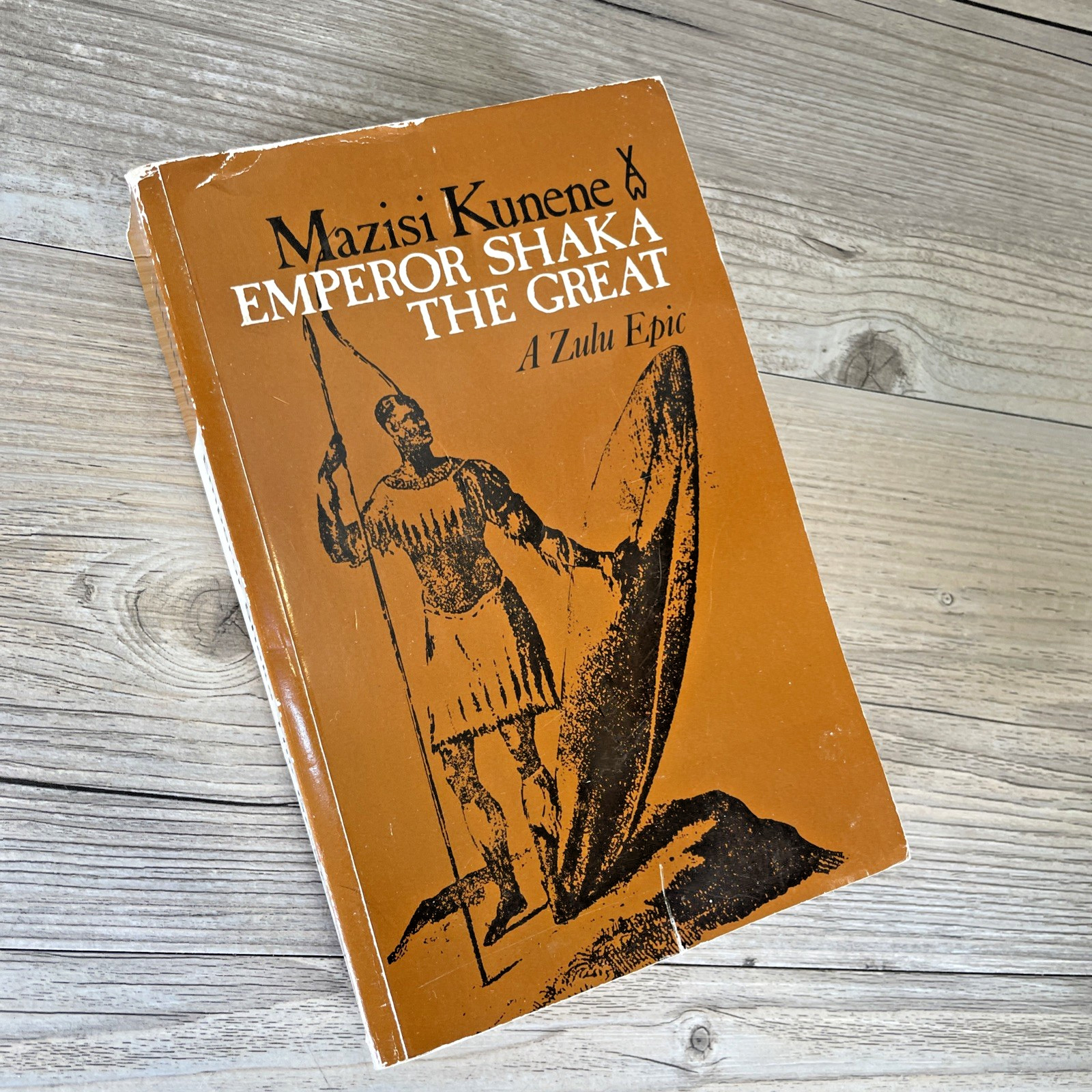 EMPEROR SHAKA THE GREAT: A ZULU EPIC Mazisi Kunene Africa History 1979/84 Soft