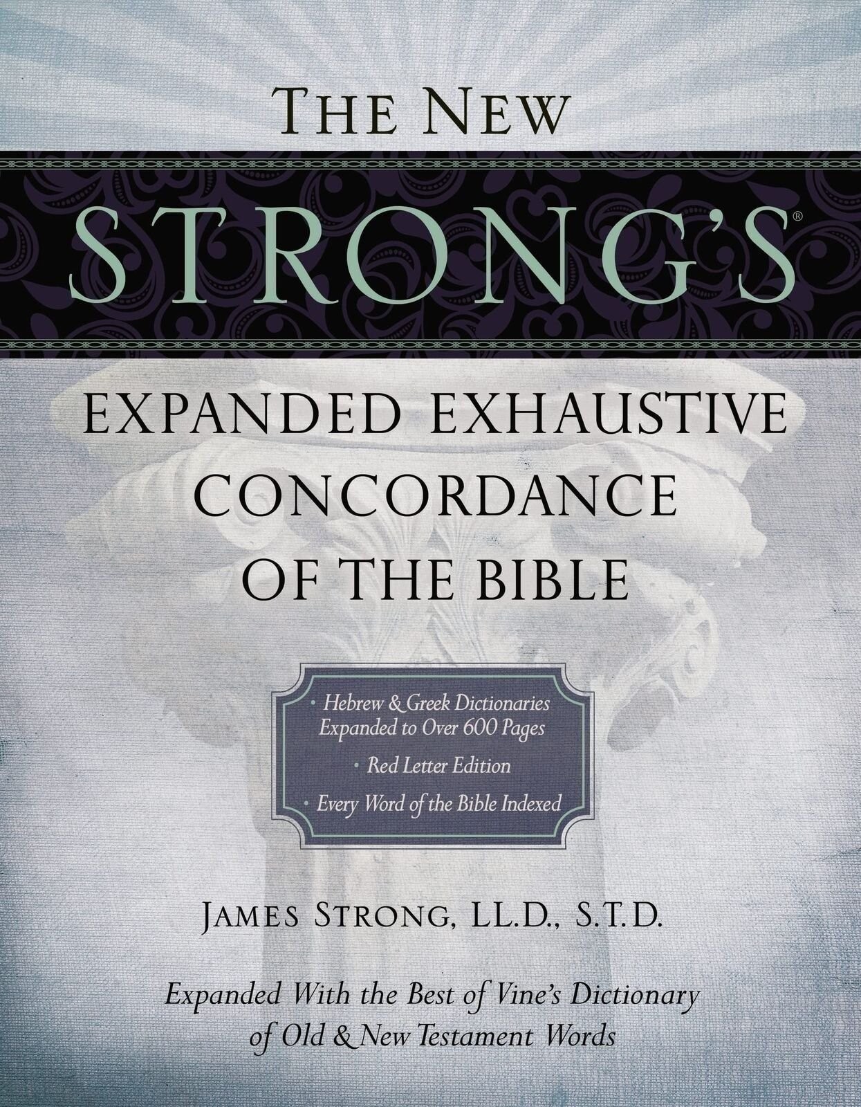 The New Strong's Expanded Exhaustive Concordance of the Bible [Hardcover]