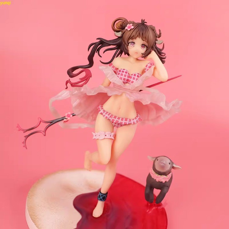Arknights Eyjafjalla 1/7 Scale Figure Model Statue Toy Ornament Display Gift Toy Arknights Eyjafjalla 1/7 Scale Figure Model Statue Toy Ornament Display Gift Toy