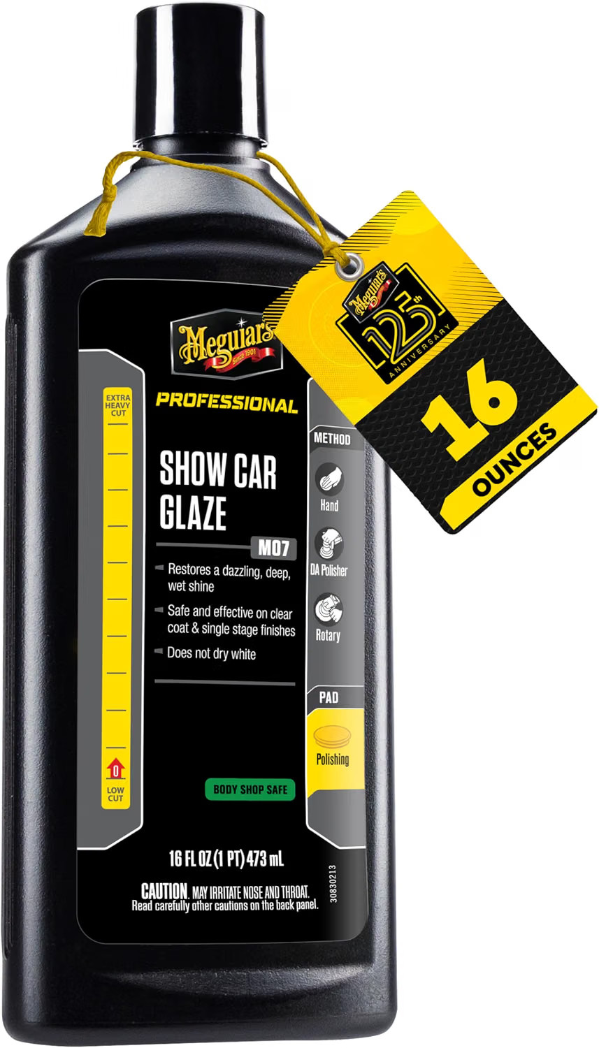 Meguiar's M07 Mirror Glaze Show Car Glaze Exceptional Polish Meguiar's M07 Mirror Glaze Show Car Glaze Exceptional Polish