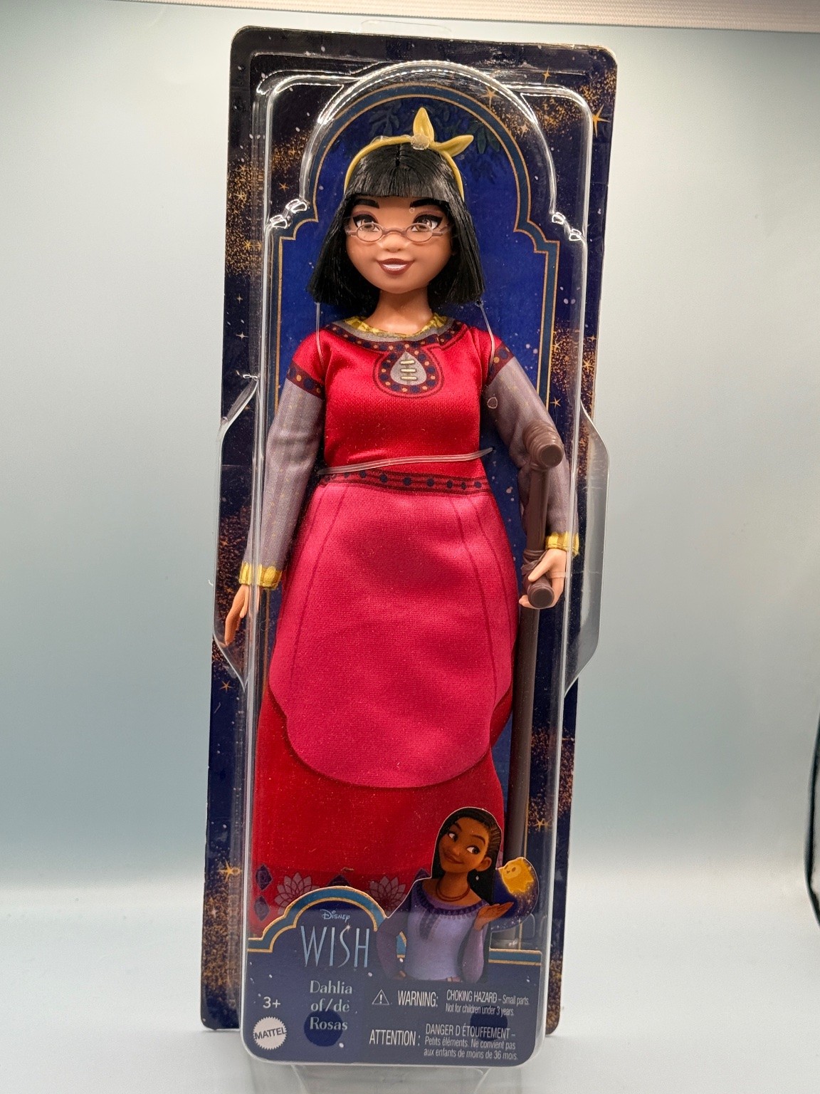 Mattel Dahlia of Rosas Disney Wish 11.5 Inch Doll with Cane