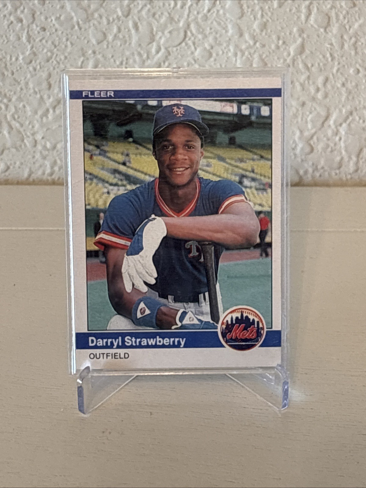 1984 Fleer - Darryl Strawberry #599 (RC)