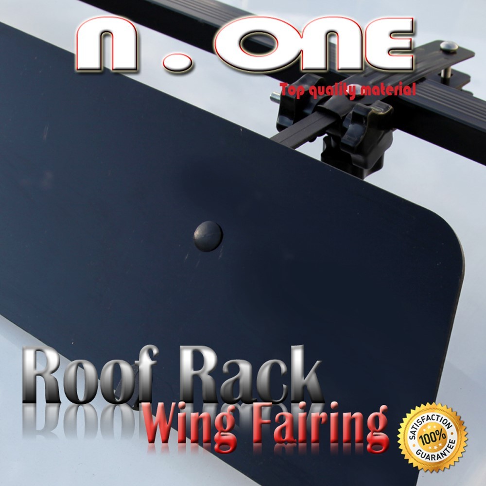 Roof Rack Noise Control Cross Bar Wind Deflector Air Fairing for Ford Pickup