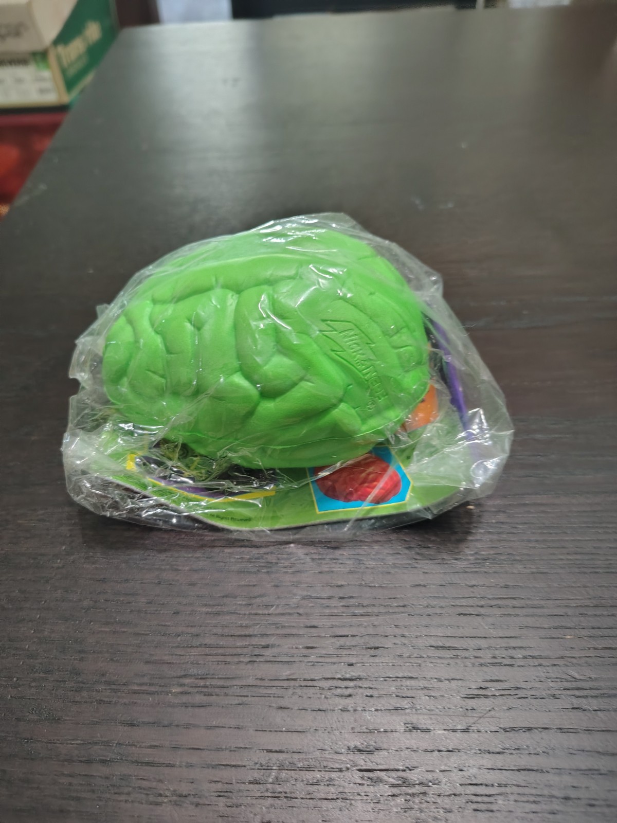 Vintage 1996 Nick Nerf Green Brain Football Toy Sealed Nickelodeon Kenner Vintage 1996 Nick Nerf Green Brain Football Toy Sealed Nickelodeon Kenner