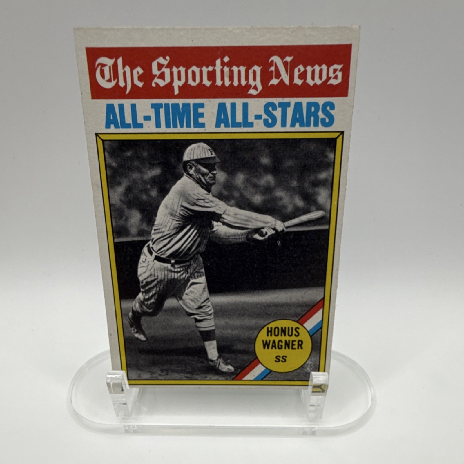 🔥🔥Honus Wahner Topps 1976 All-Time All-Stars #344 Pirates🔥🔥