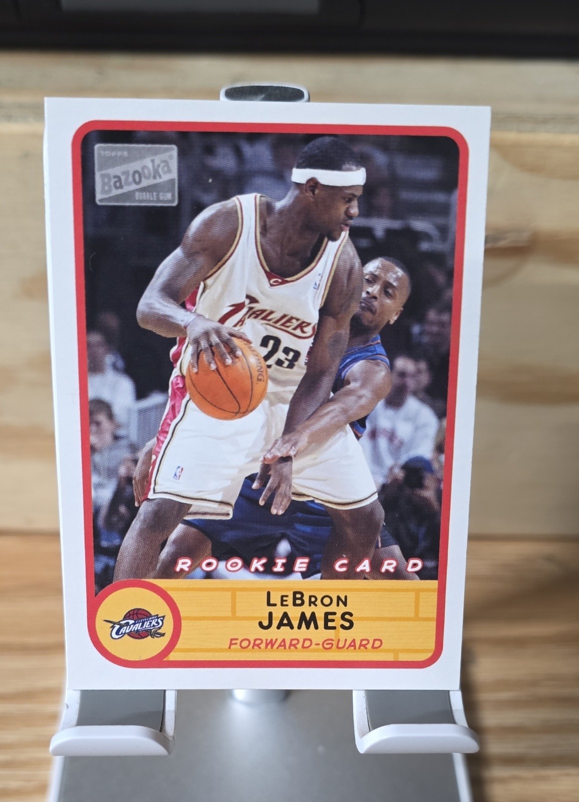 2003-04 Bazooka - LeBron James #223 White Jersey (RC)