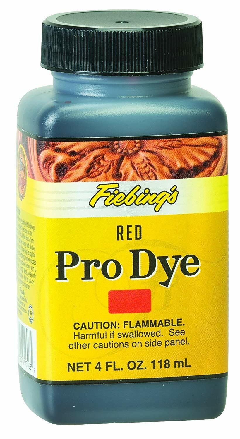 Fiebing's PRO DYE 4 Fl.OZ - ALL Colors  (Not for California customers )