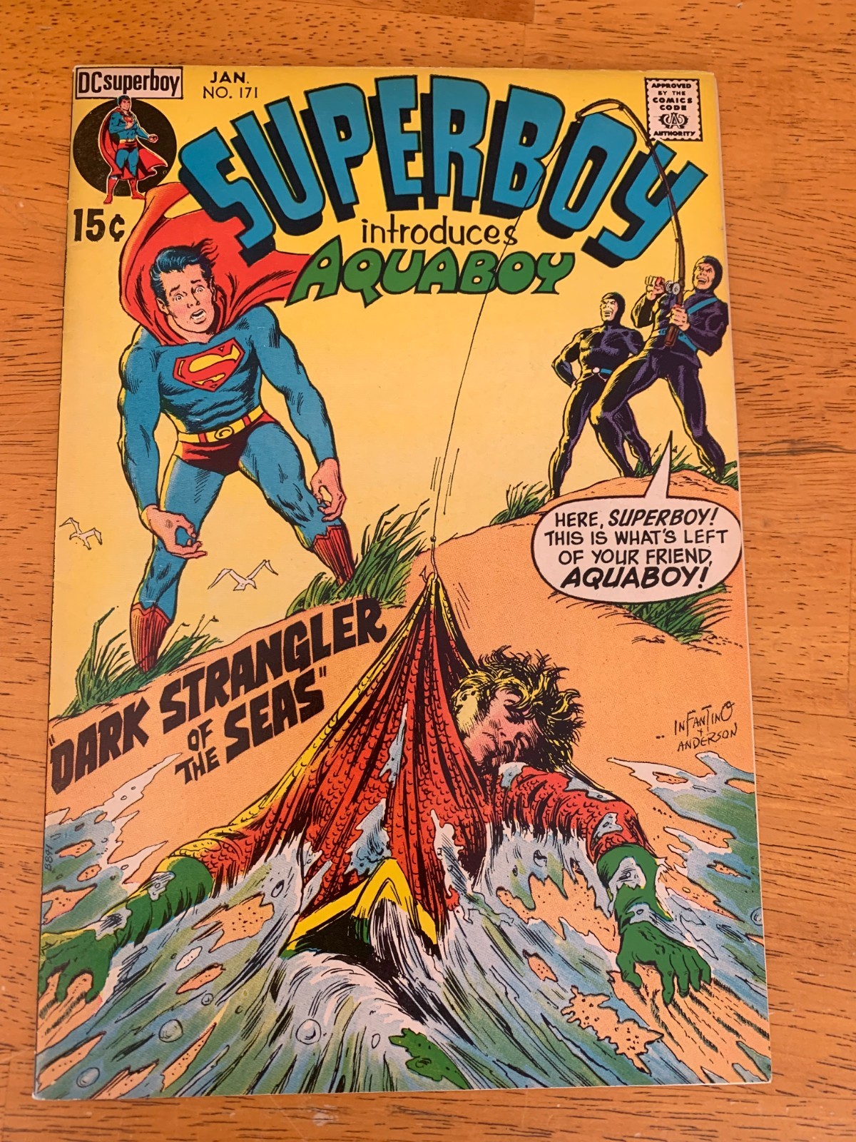 Superboy 171 - Early Bronze Age (1971) - 1st Aquaboy
