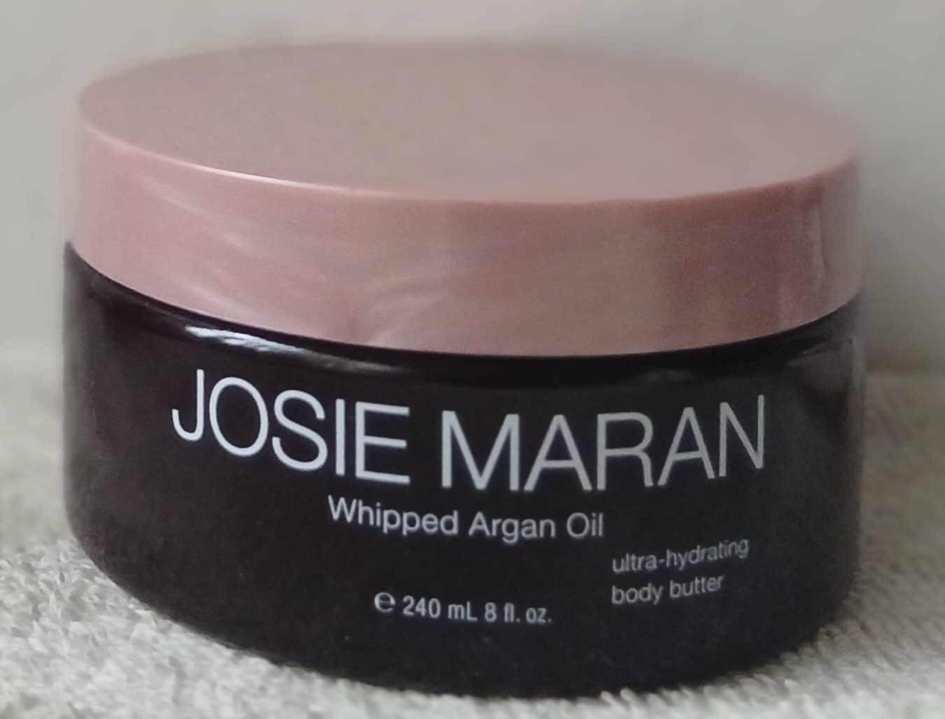Josie Maran Whipped Argan Oil Ultra-Hydrating Body Butter Unscented 8oz unSealed