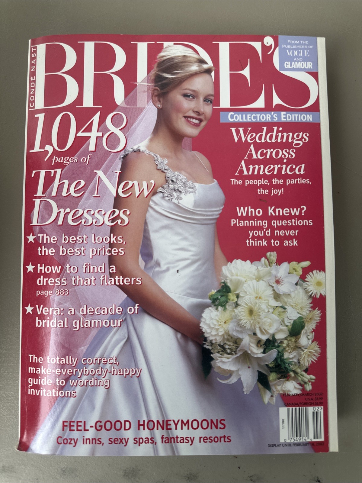 Brides Magazine February 2002 Collectors Edition The New Dresses Wedding Fashion Brides Magazine February 2002 Collectors Edition The New Dresses Wedding Fashion