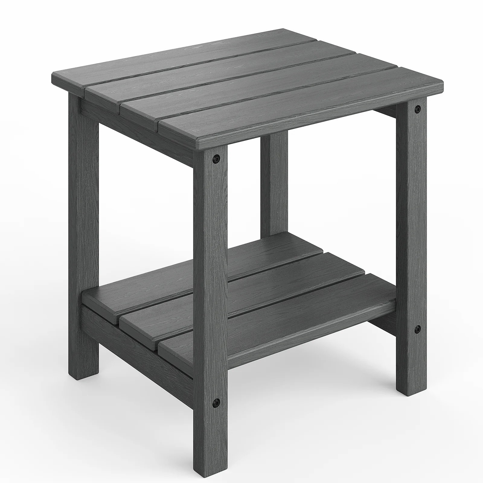 HDPE 2 Tier Adirondack Side Table 18 HDPE 2 Tier Adirondack Side Table 18