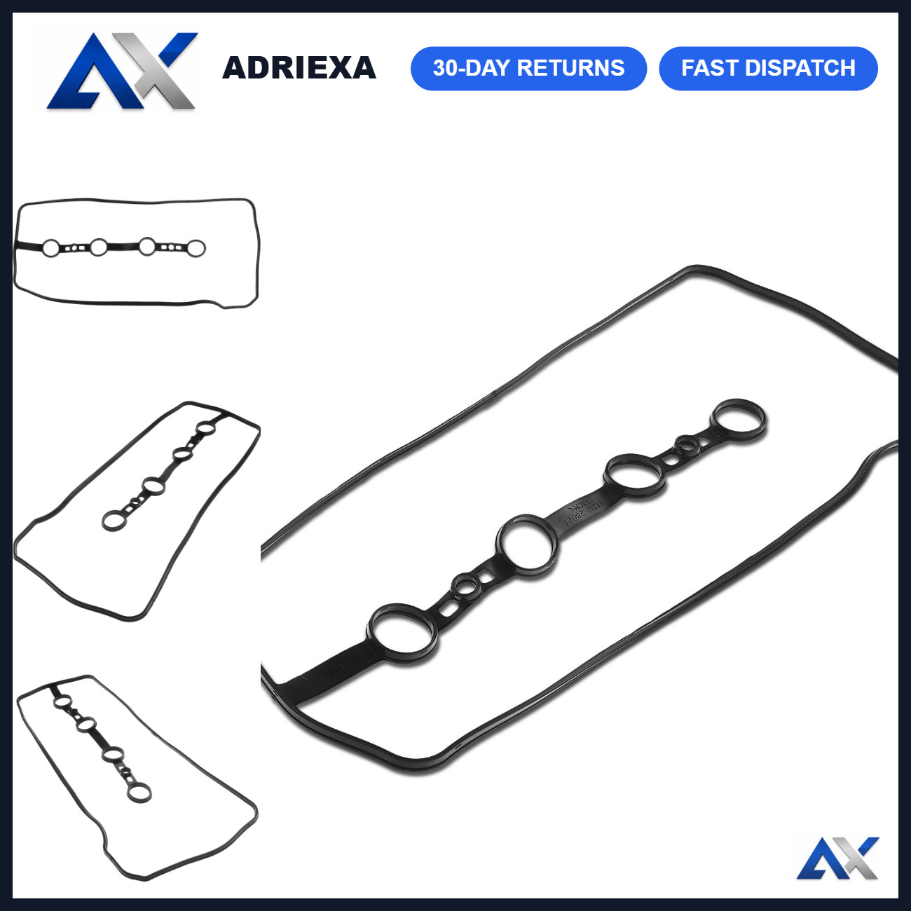 Engine Valve Cover Gasket Set for Oil/Gas Leak Repair - High-Quality Replacement