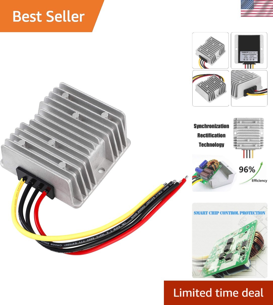 Voltage Converter DC 8V-40V to 138W