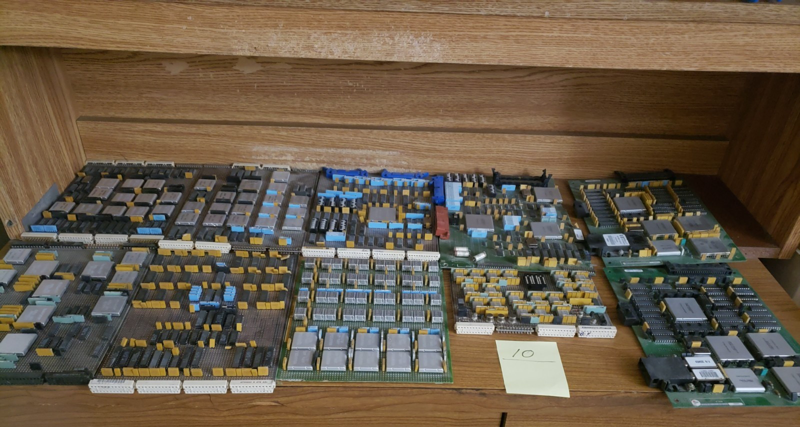 Lot of 10 Vintage IBM Boards As is Collectors Gold Precious Lot of 10 Vintage IBM Boards As is Collectors Gold Precious
