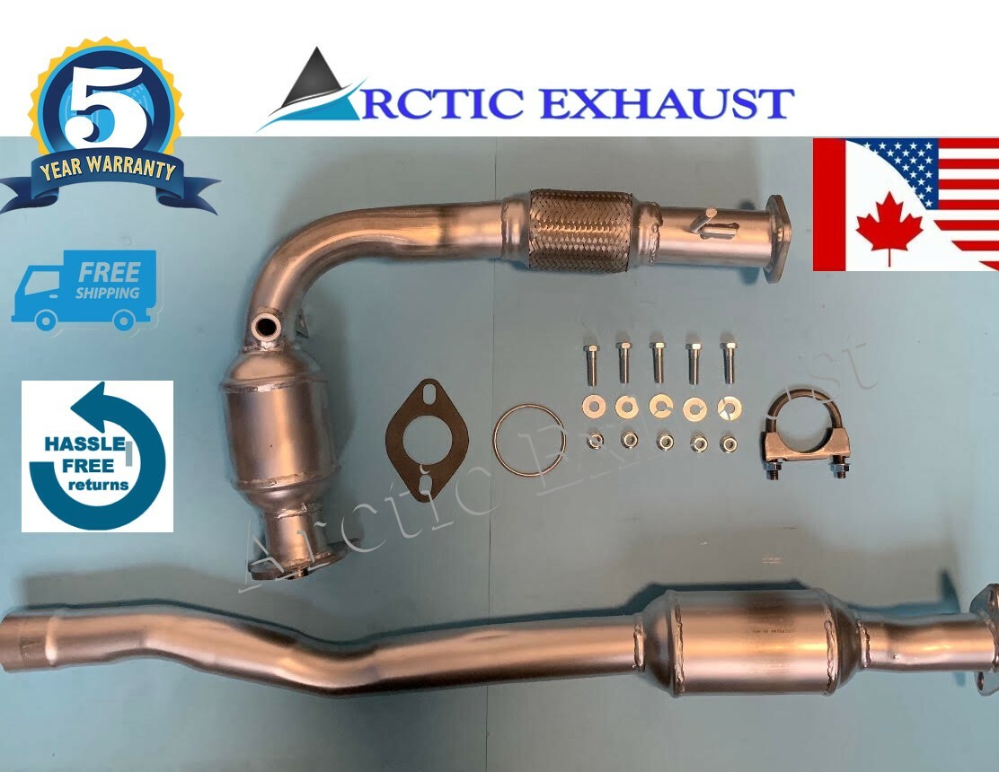 FITS: 2012-2015 CHEVROLET CAPTIVA SPORT 2.4L FRONT & REAR CATALYTIC CONVERTER