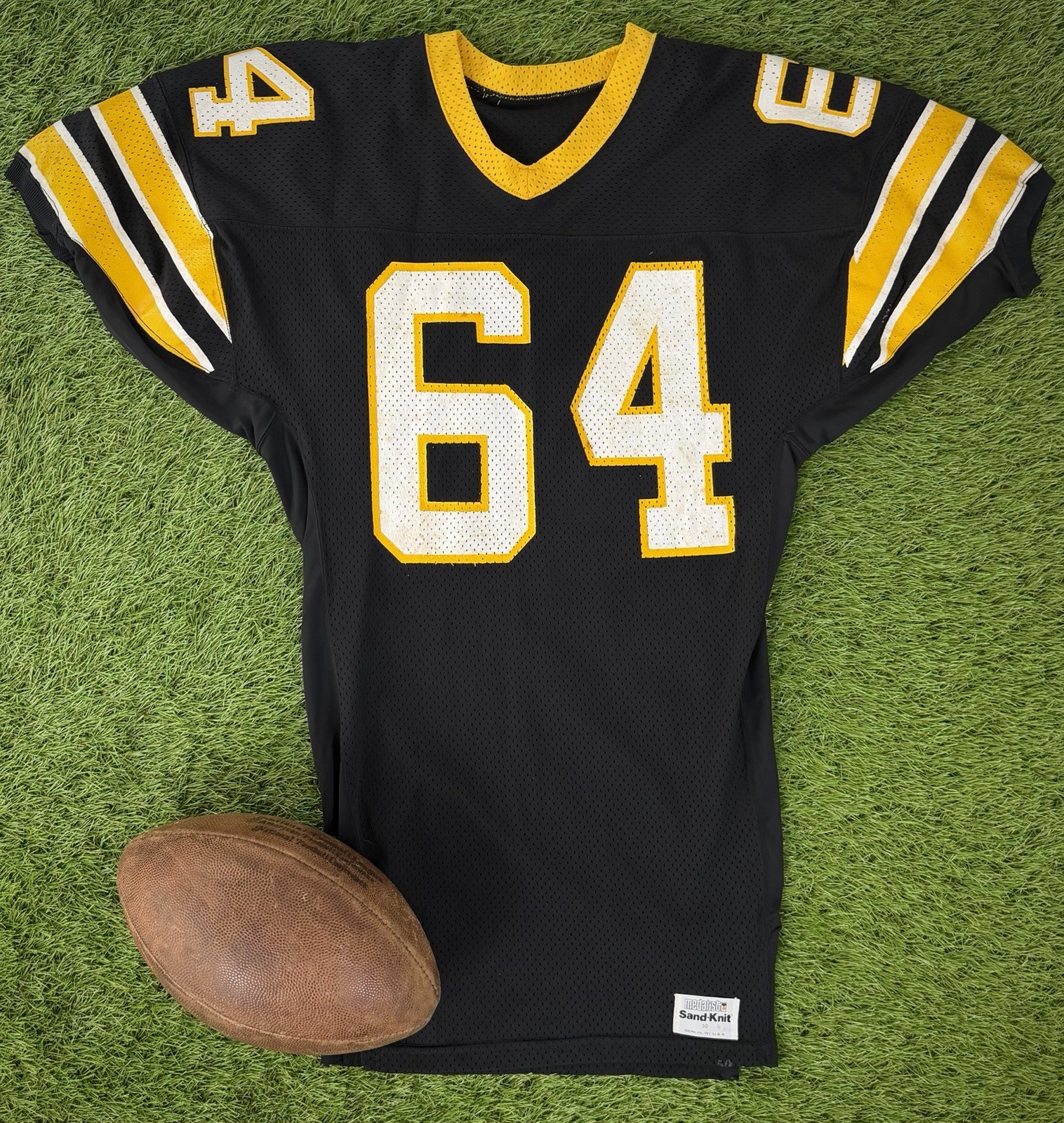 Denver Gold 1983 USFL Team Issued Authentic Game Worn Vintage Football Jersey 50